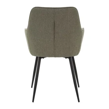 KRZESŁO VICENZA ZIELONE ZESTAW 2 SZT 58x63x85,5 cm